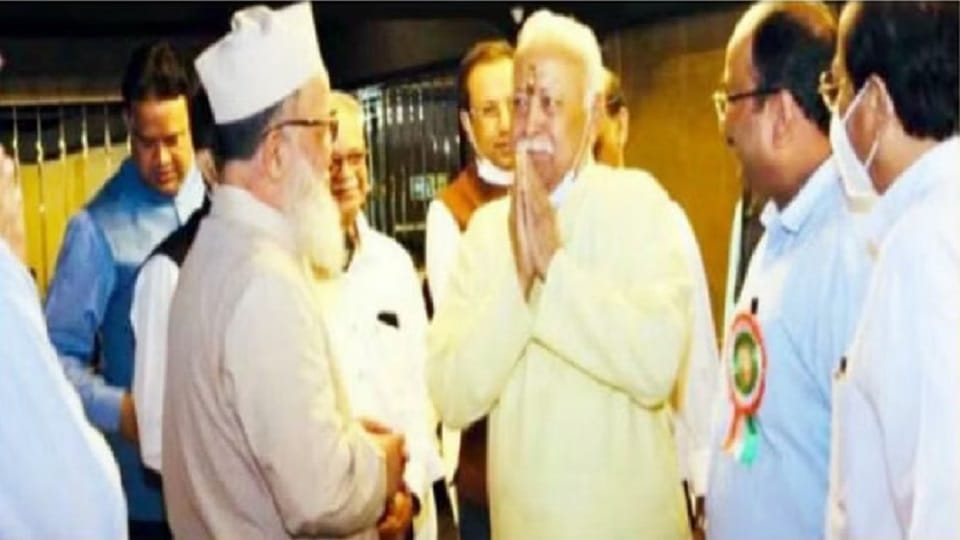 Muzaffarnagar: Conversion case... Kalim met Mohan Bhagwat in Mumbai, name cropped up in Sana's marriage.