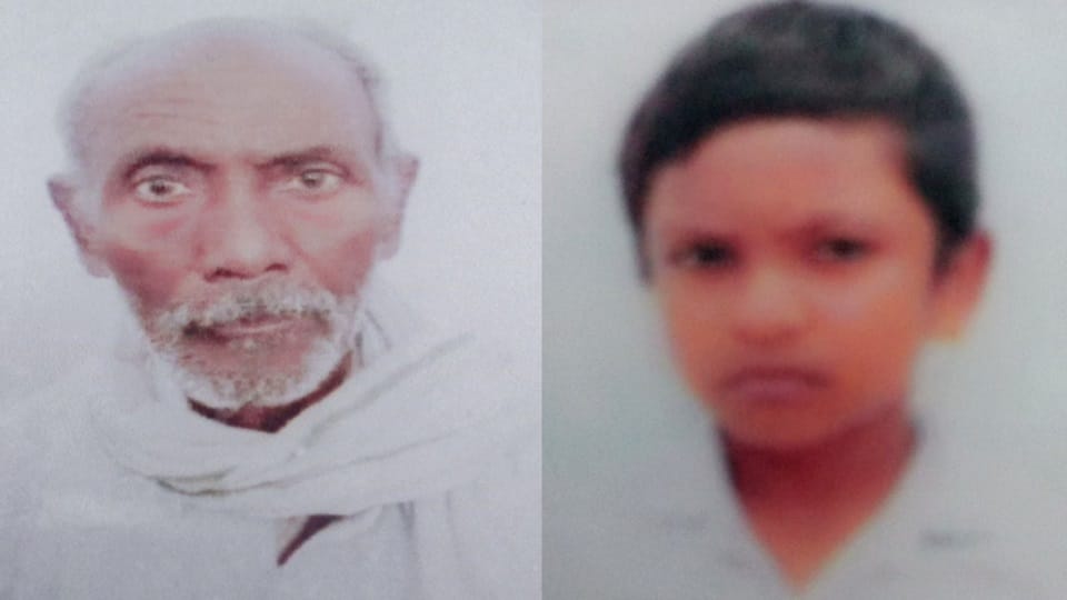 Last rites of grandson and grandfather performed in Bahardoi