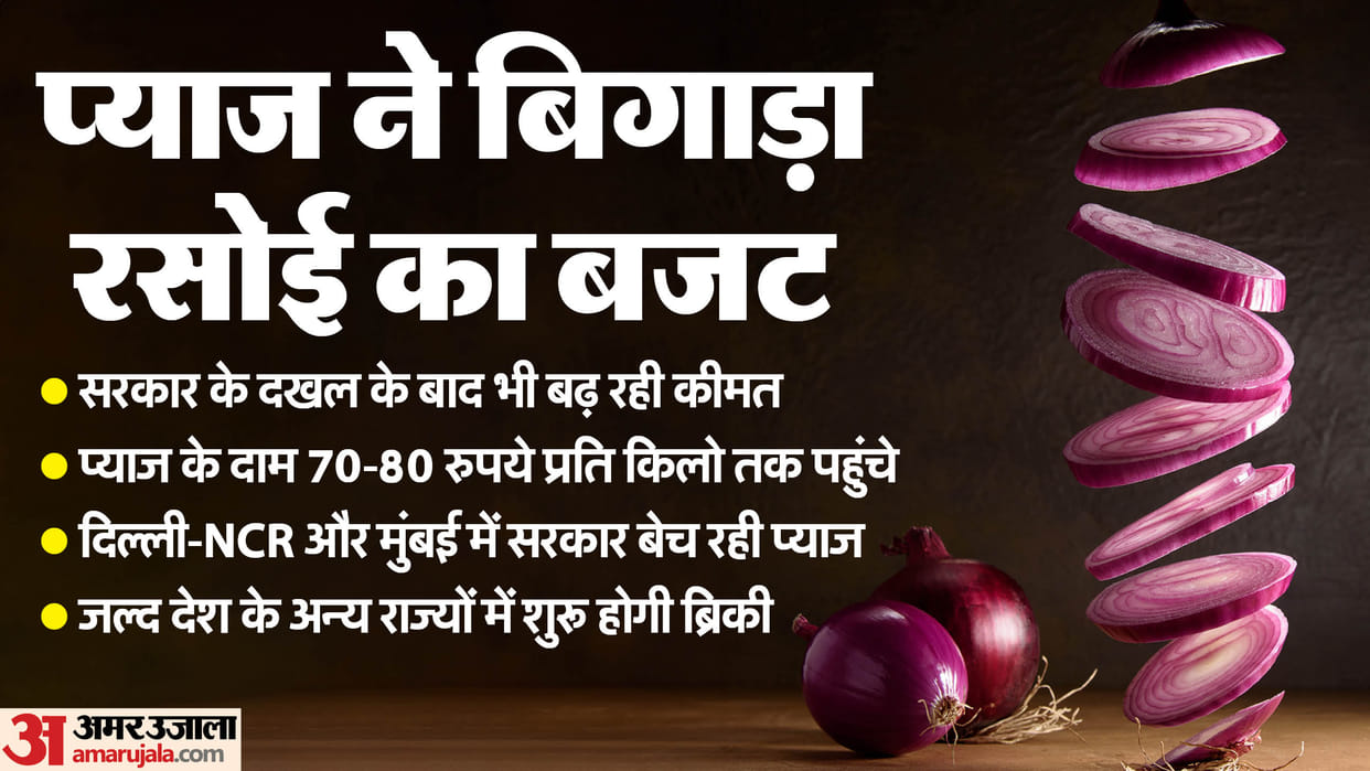 Despite the efforts of government price of onion is not decreasing trouble for common man Know all about it