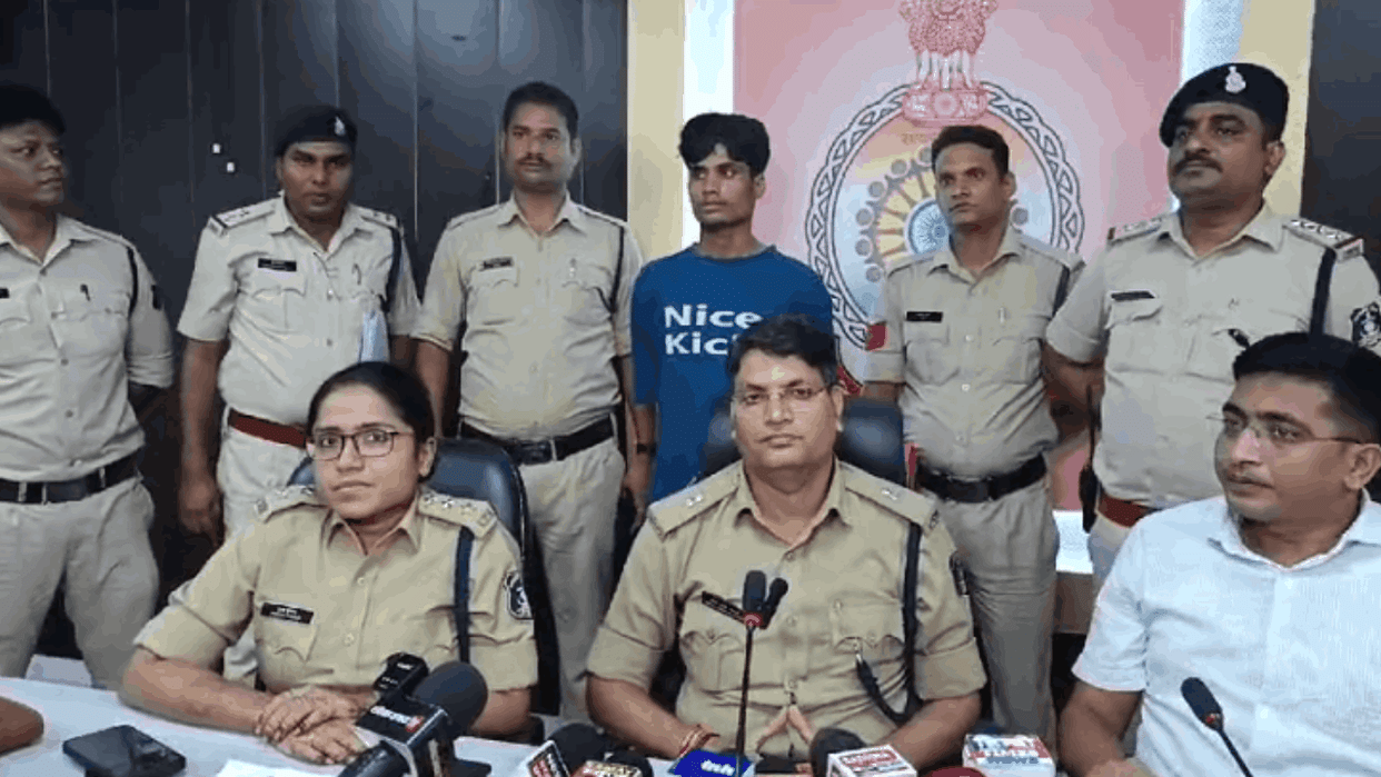 Bilaspur police arrested an accused in murder case