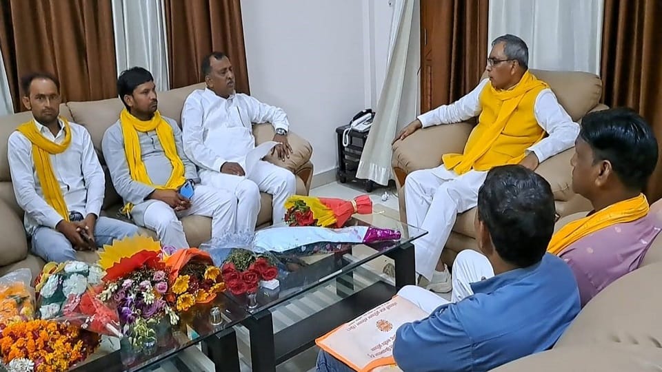 Om Prakash Rajbhar in Aligarh
