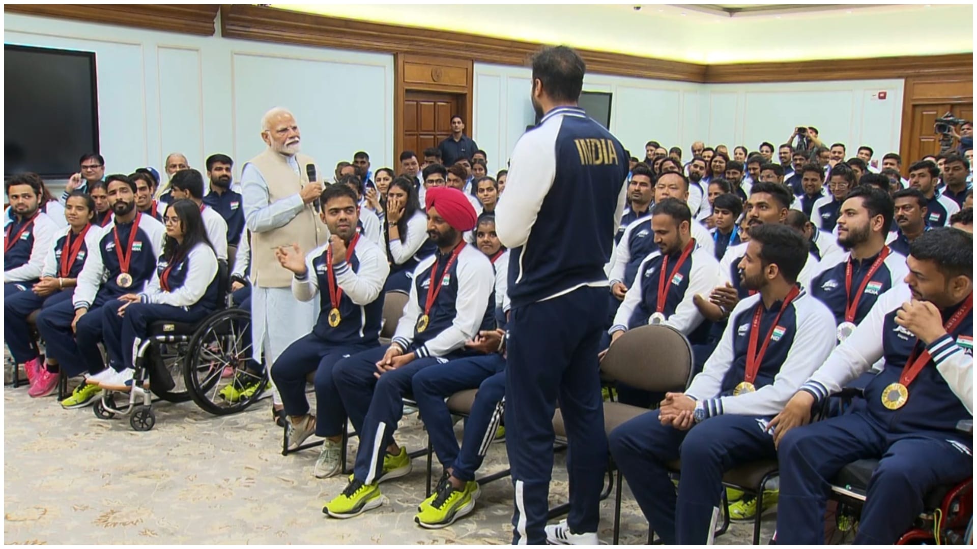 Paralympics 2024: 'You are not afraid of winning or losing', PM Modi said to medal winning para athletes