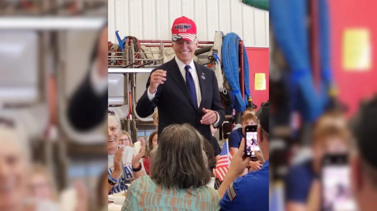 Joe Biden Sports Trump Hat At 9/11 Event, White House Calls It A Show Of Unity