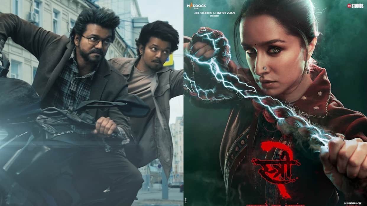 Box Office Collection Wednesday Know Shraddha Kapoor Stree 2 and Vijay The Greatest of All Time total Earnings