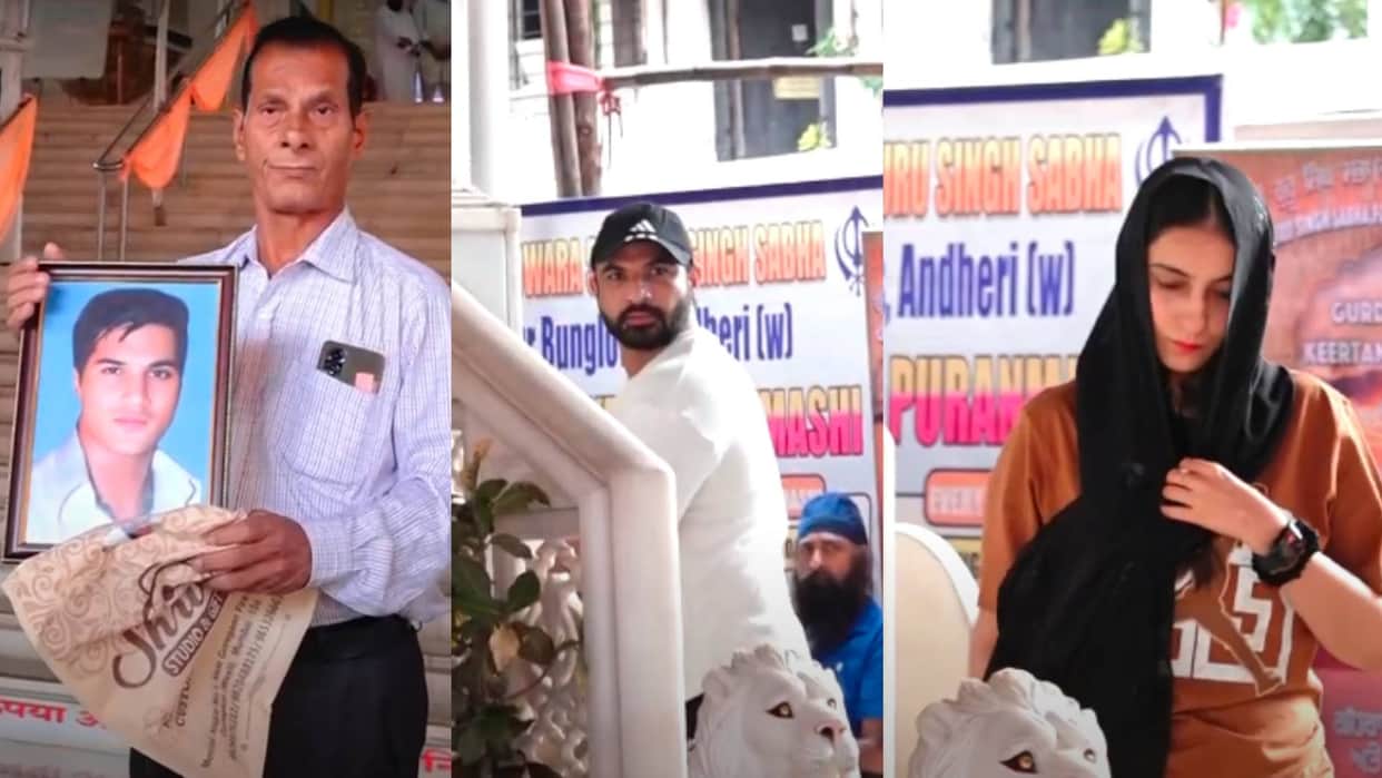 vikas J sethi Prayer Meeting at four BUNGLOW GURUDWARA Delnaaz Irani Mohammad Nazim expressed condolences