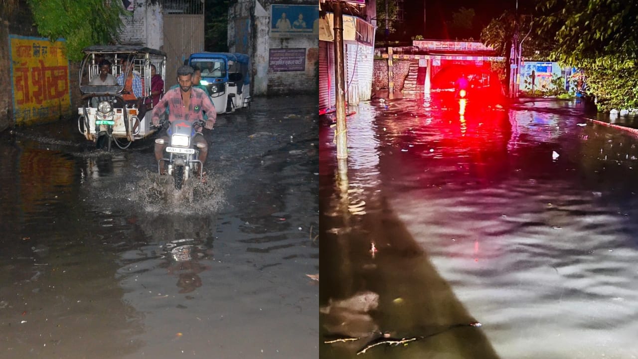 Heavy rains cause waterlogging and power cuts in Bareilly