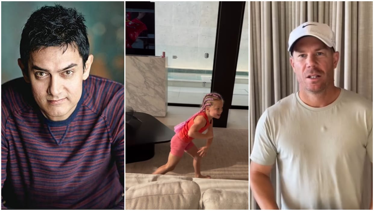Aamir Khan Taare Zameen Par film song Bum Bum Bole become favourite track of cricketer David Warner daughter