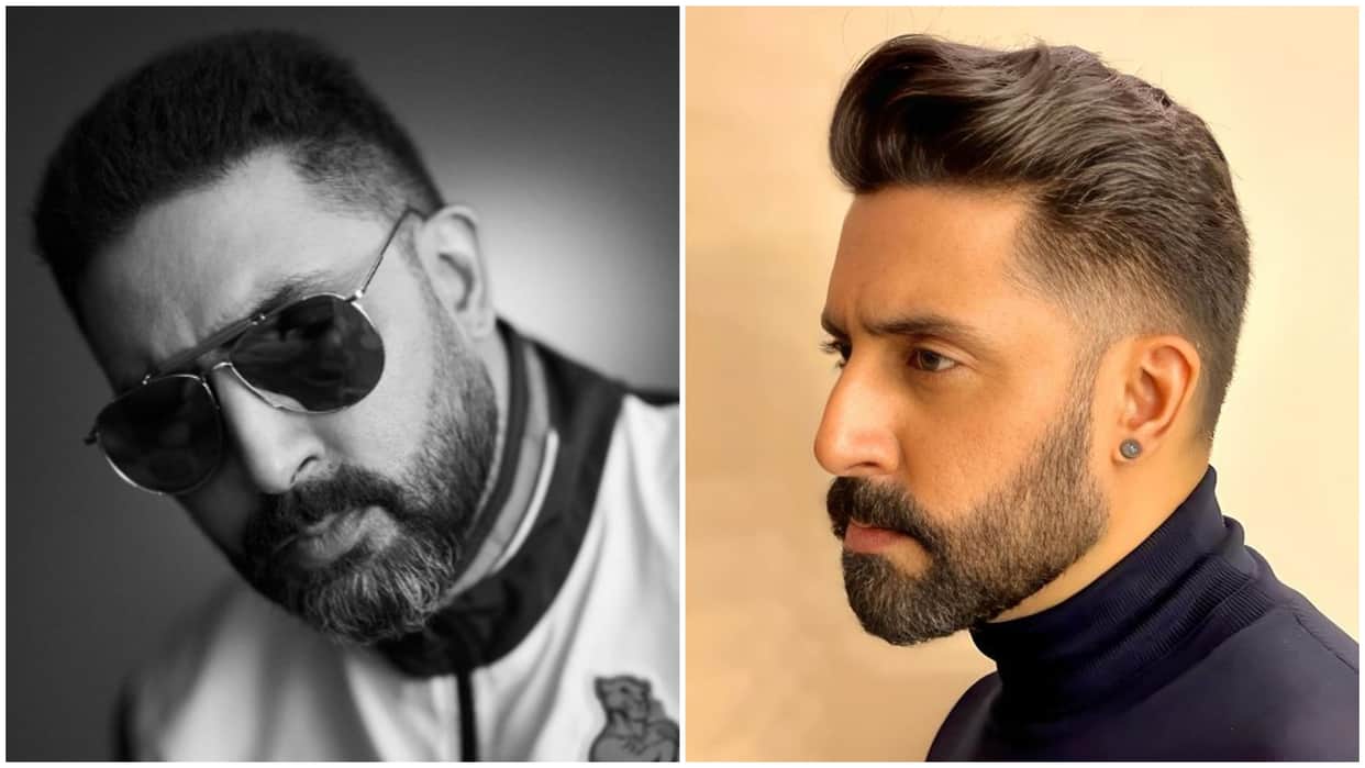 Abhishek Bachchan New Look has gone viral on social media fans felt it is for Shah Rukh Khan movie King