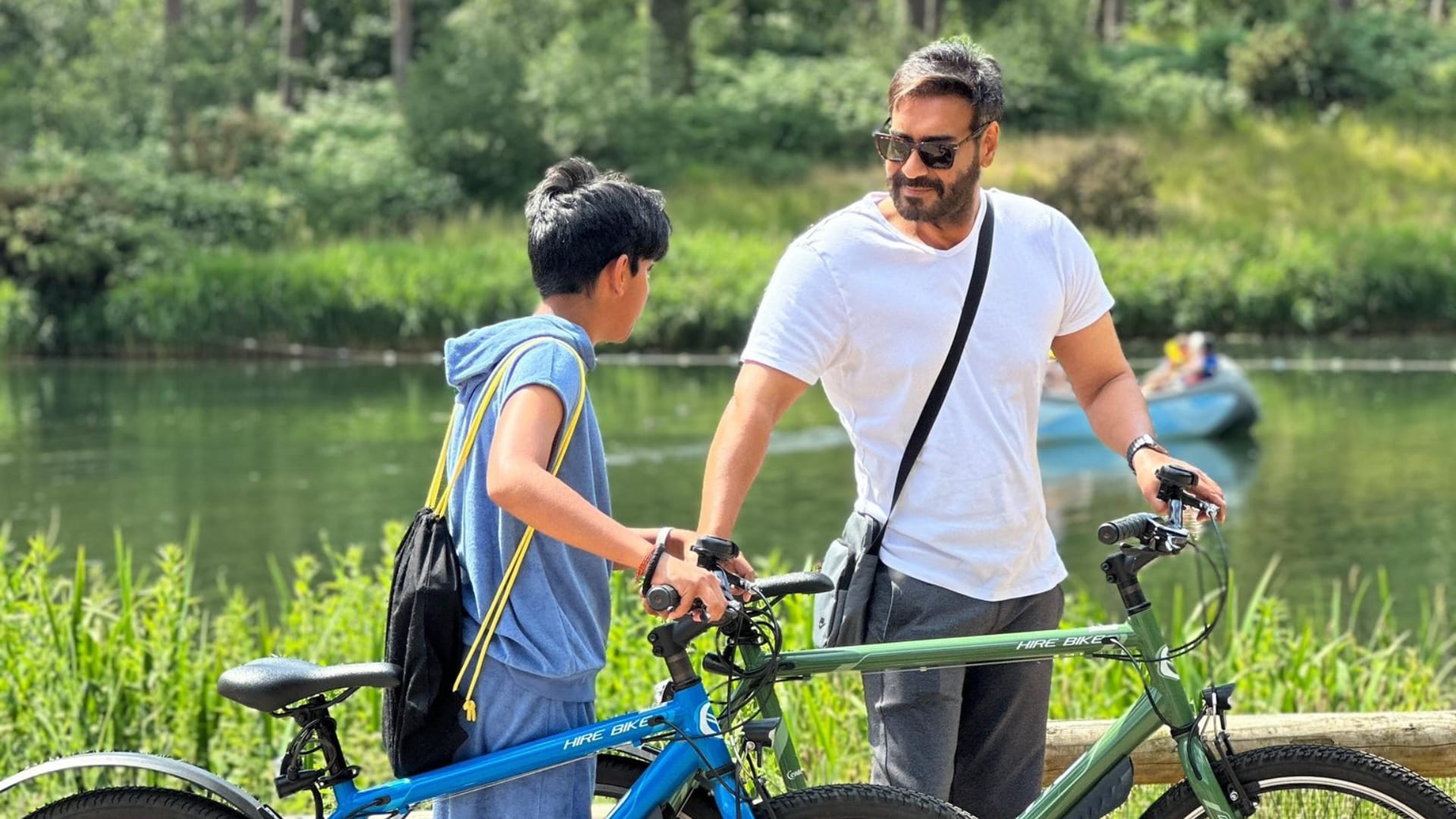 Kajol and Ajay Devgn are celebrating their son Yug 14th birthday today Couple shares post on Social Media