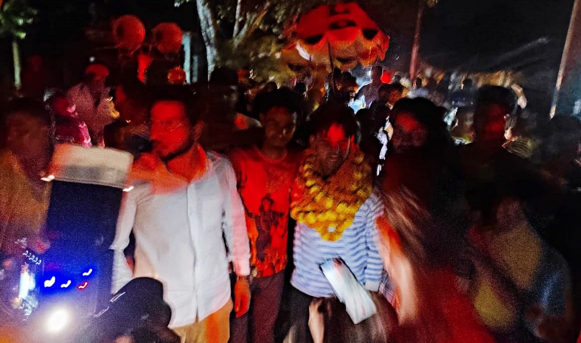 Bihar News: Jai got grand welcome from Darbhanga to village, Sa Re Ga Ma Pa team is shooting promo video