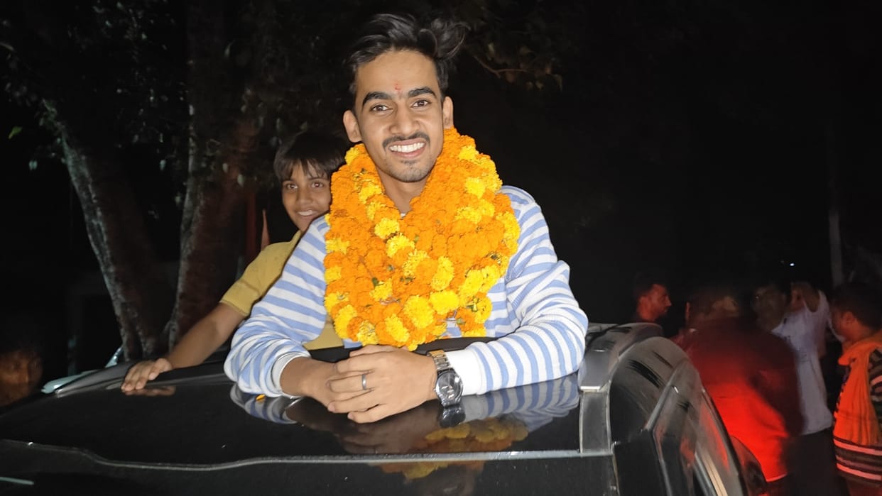 Bihar News: Jai got grand welcome from Darbhanga to village, Sa Re Ga Ma Pa team is shooting promo video