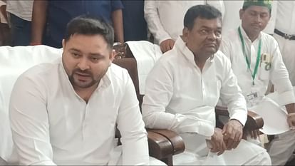 Bihar News : RJD party Tejashwi Yadav targeted BJP, ED and CBI, aap arvind Kejriwal