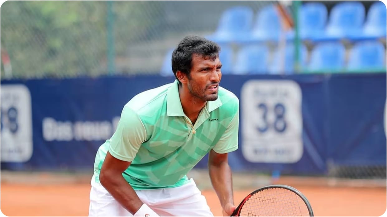 India again expressed confidence in N Sriram Balaji for singles match will play against Sweden in Davis Cup