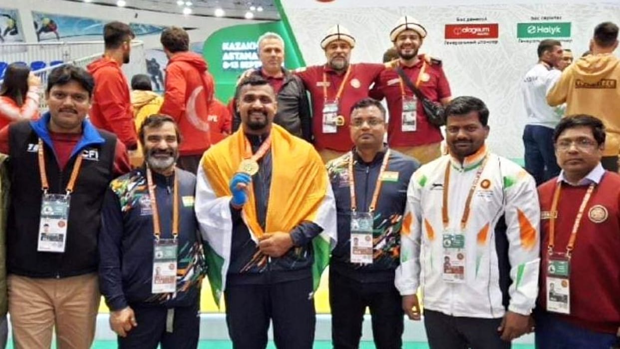 World Nomart Championship: Ram Kishan wins bronze medal by defeating Pakistani wrestler in Kazakhstan