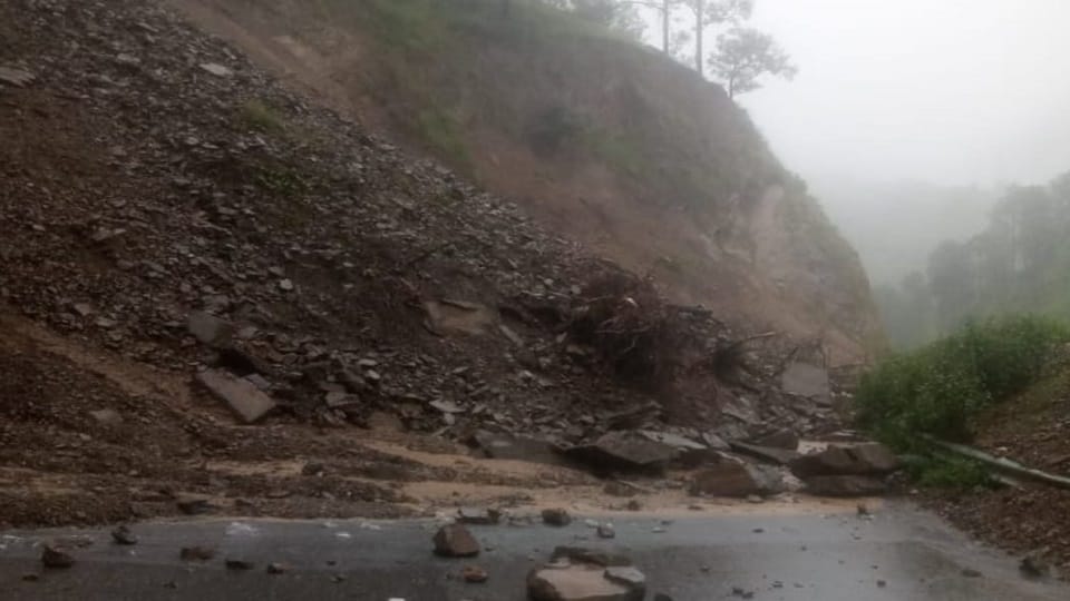 More than 75 roads including four state highways disrupted in kumaon Uttarakhand
