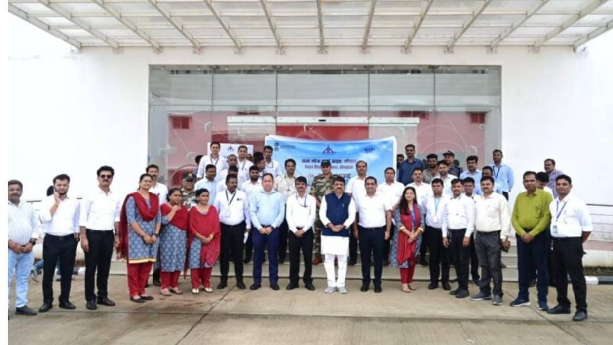 Bhopal separate counter will be built at airport for information about air ambulance