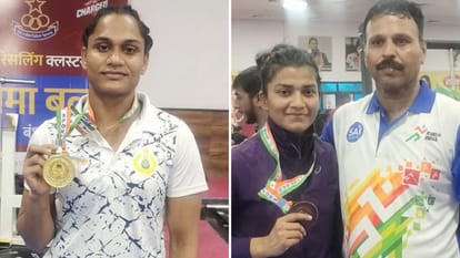 Aman won athletics competition by throwing javelin many meters away read other news of Sports