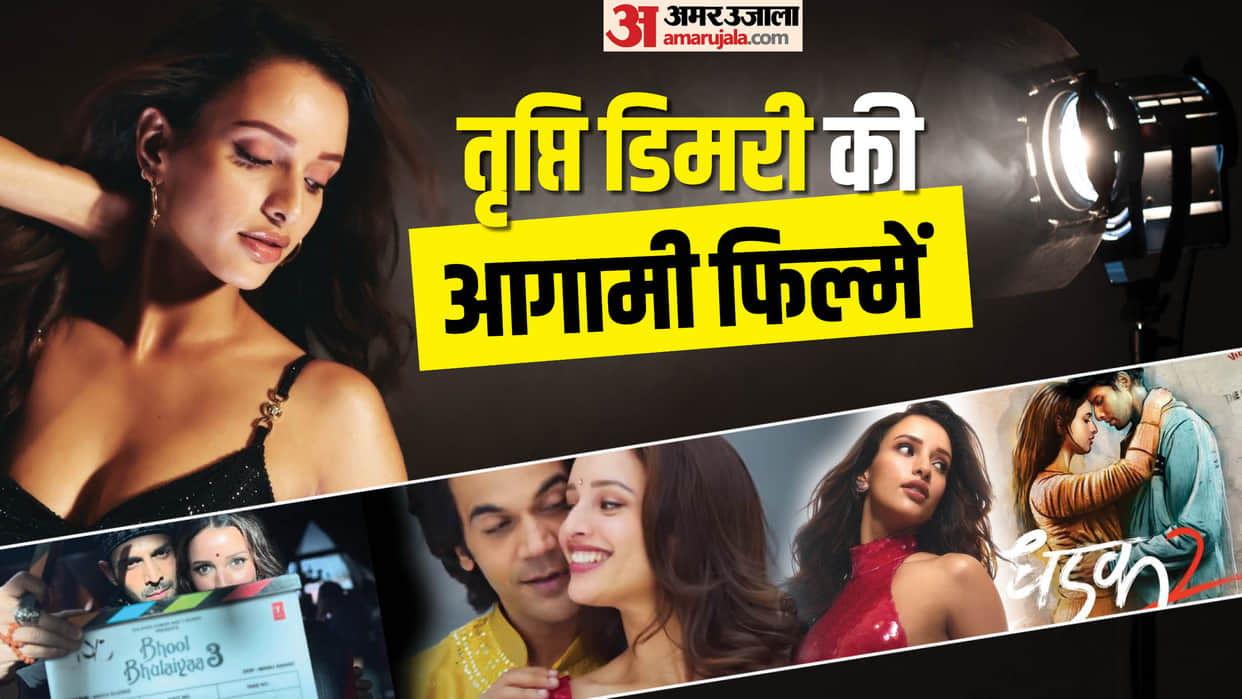 Tripti Dimri Upcoming Movies Vicky Vidya Ka Woh Wala Video Bhool Bhulaiyaa 3 Dhadak 2 Animal 2