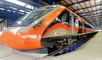 journey of Vande Bharat from Aligarh to Mumbai