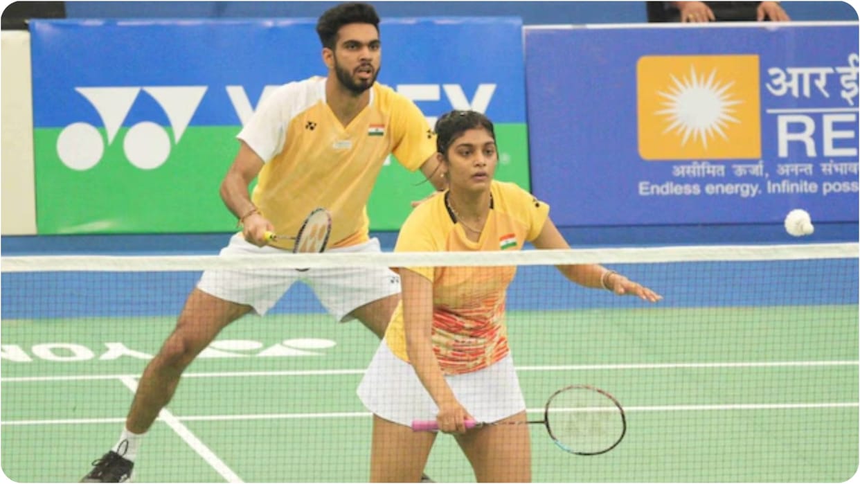Tanisha Crasto and Dhruv Kapila started mixed doubles campaign at Indonesia Masters Super 500 on bright note