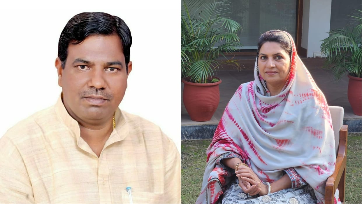 Controversial words of Naina Chautala against Anup Dhanak in Haryana