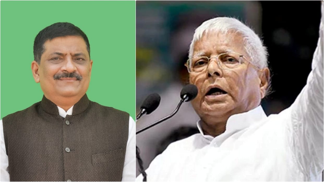 Bihar News: JDU leader Sanjay Kumar Jha said Lalu family always insulted Mithila, Nitish Kumar gave respect