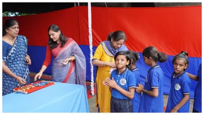 BSF Wives Welfare Association of Kolkata took initiative to bring light into lives of underprivileged childre