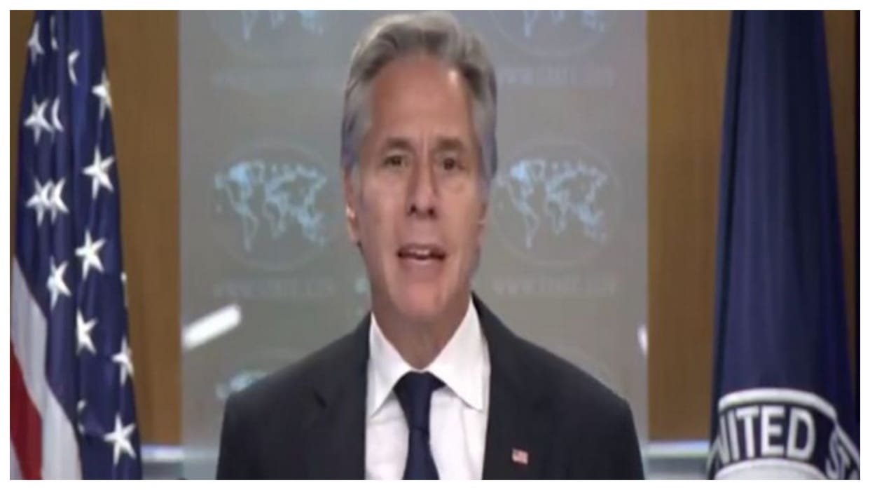 Antony Blinken bids farewell tells staff to continue their mission to advance US foreign policy