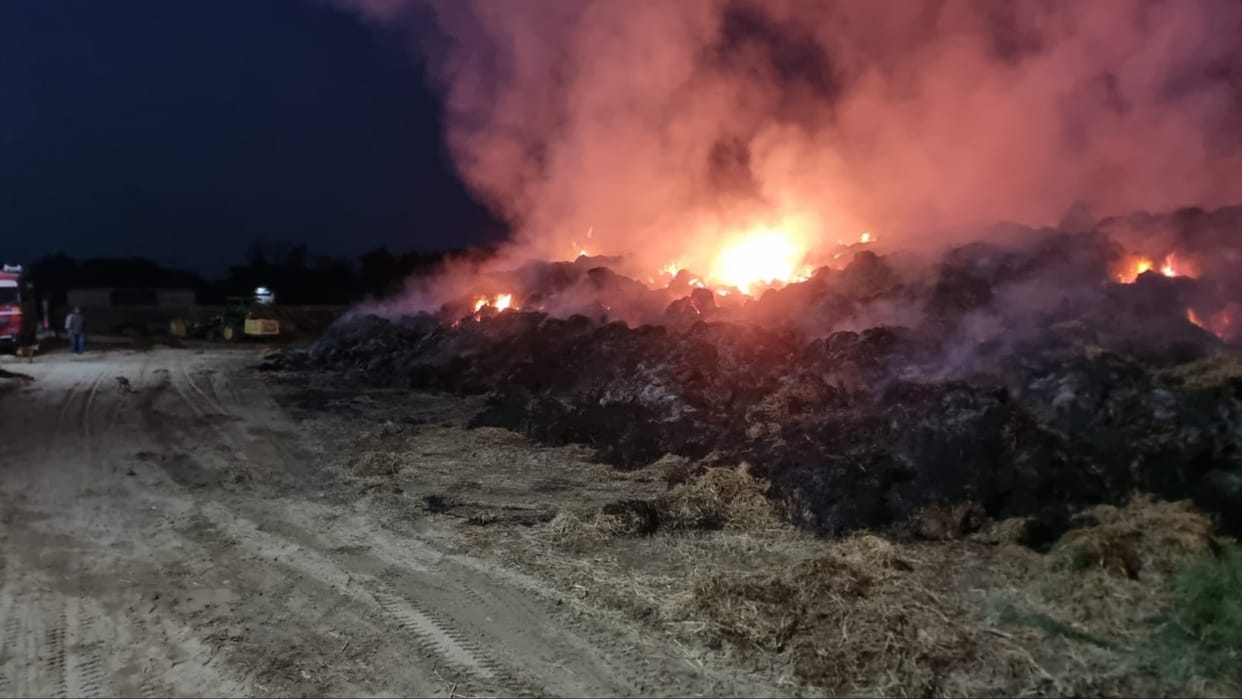 Sirsa: Fire in Parali factory not extinguished even after 30 hours, smoke spread all around