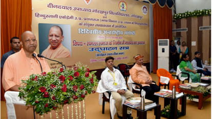 CM Yogi Adityanath big statement on Gyanvapi He says that today people call Gyanvapi a mosque in other words