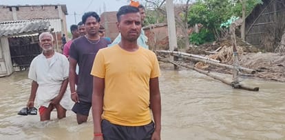 UP: 36 villages in 11 districts affected by floods, Saryu in spate again, warning of heavy to heavy rainfall i