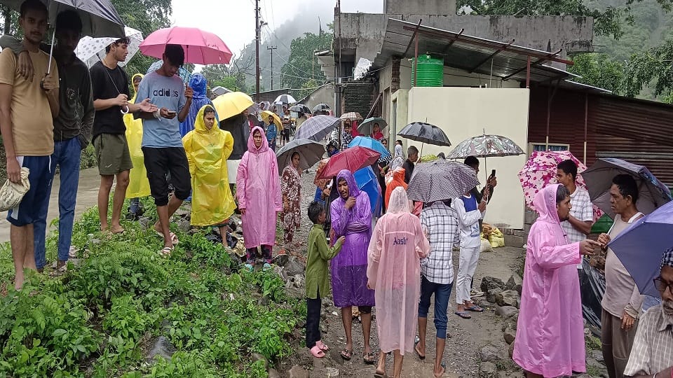 House demolished after being hit by Gaula in haldwani