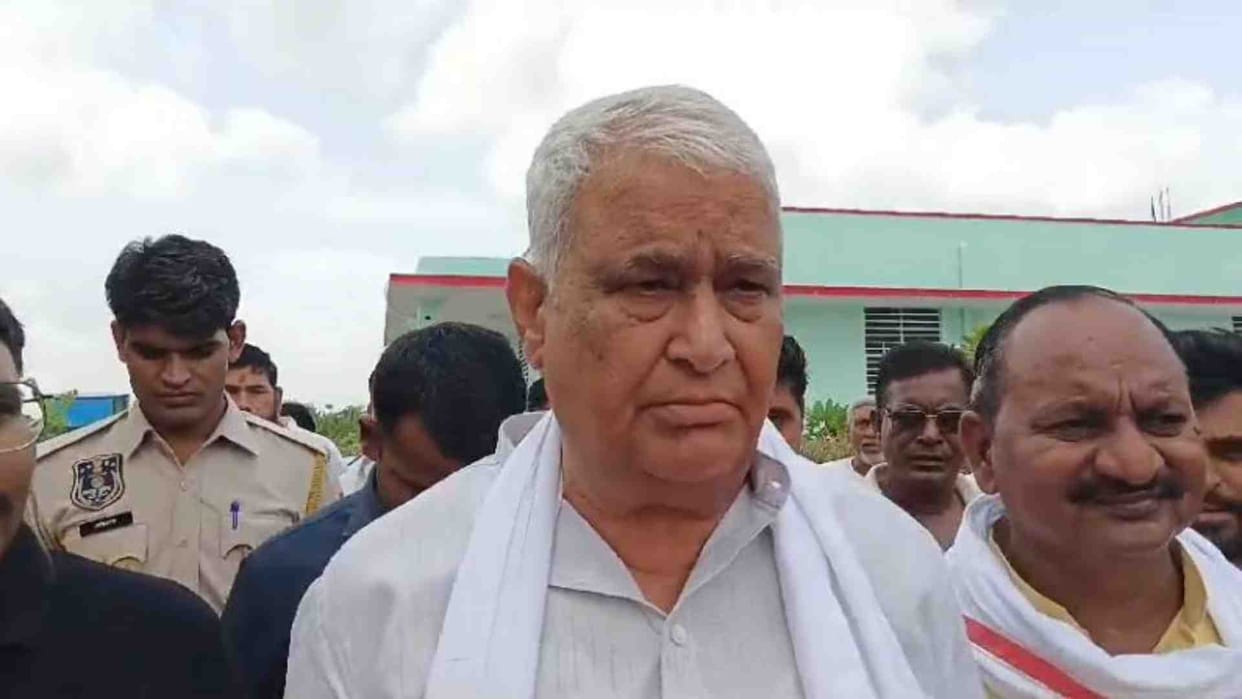 Sawai Madhopur: Kirori Lal Meena gave a statement on the irregularities in the ASI recruitment exam