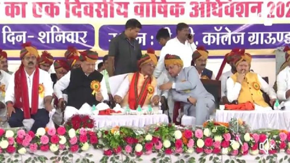 CM Say attended convention of Chandranahu Kurmi Kshatriya Samaj in Kabirdham