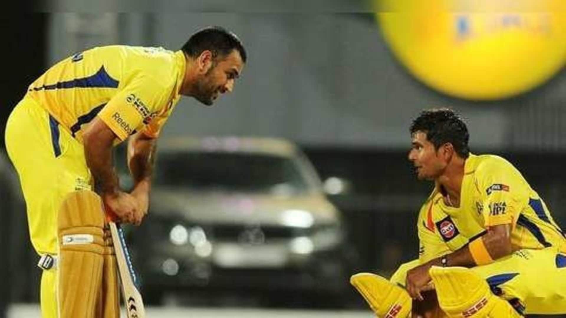 'MS Dhoni Lost His Cool, Kicked Water Bottle Out Of The Park' says ex CSK player Subramaniam Badrinath