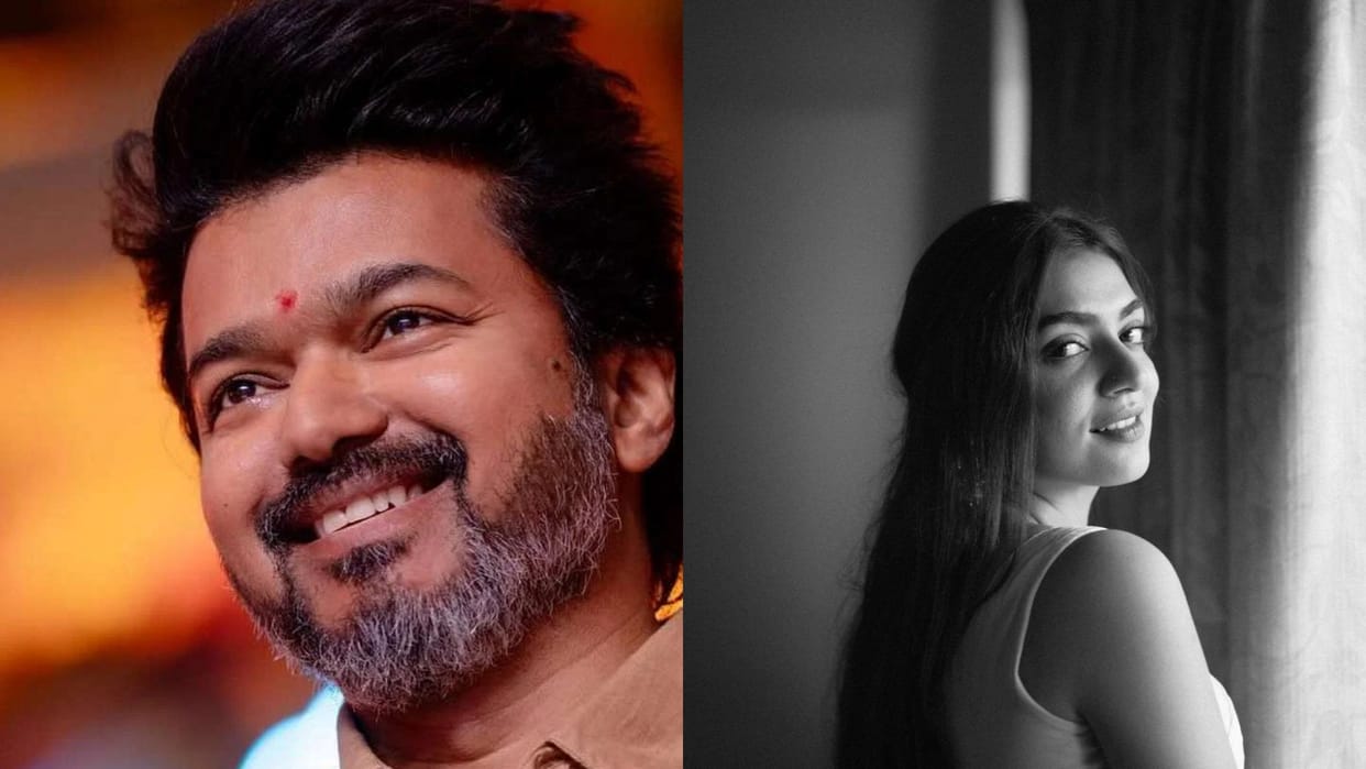 Fahadh Faasil wife Nazriya Nazim Heartbroken after knowing Thalapathy Vijay won't act in films anymore