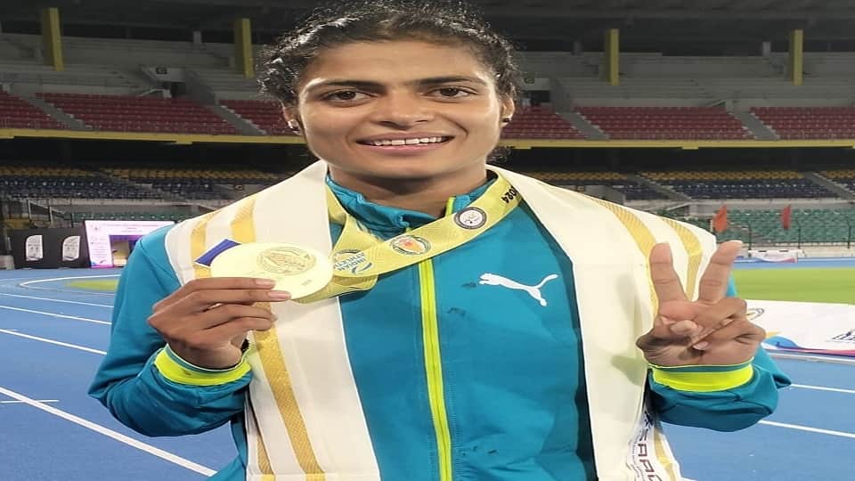 Niru Pathak of Aligarh in Commonwealth Games