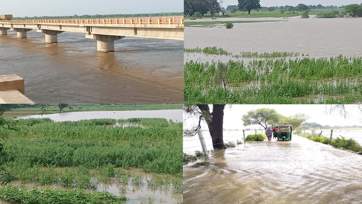Banda: Now Yamuna has crossed the danger mark