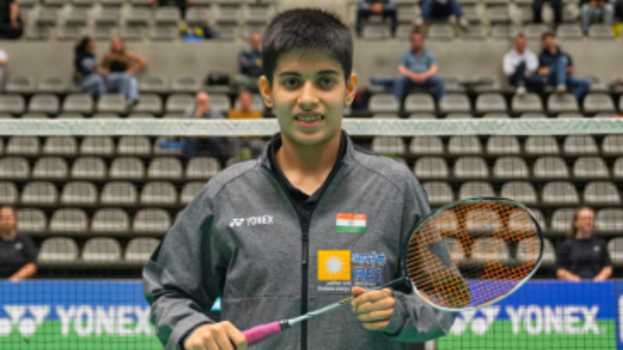 Rising shuttler Anmol Kharb continued her impressive run claim the gold medal at the 38th National Games