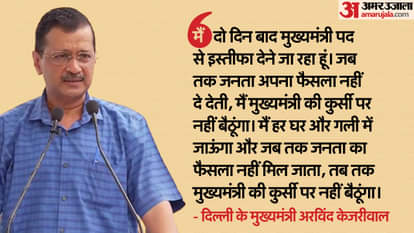 अरविंद केजरीवाल देंगे इस्तीफा