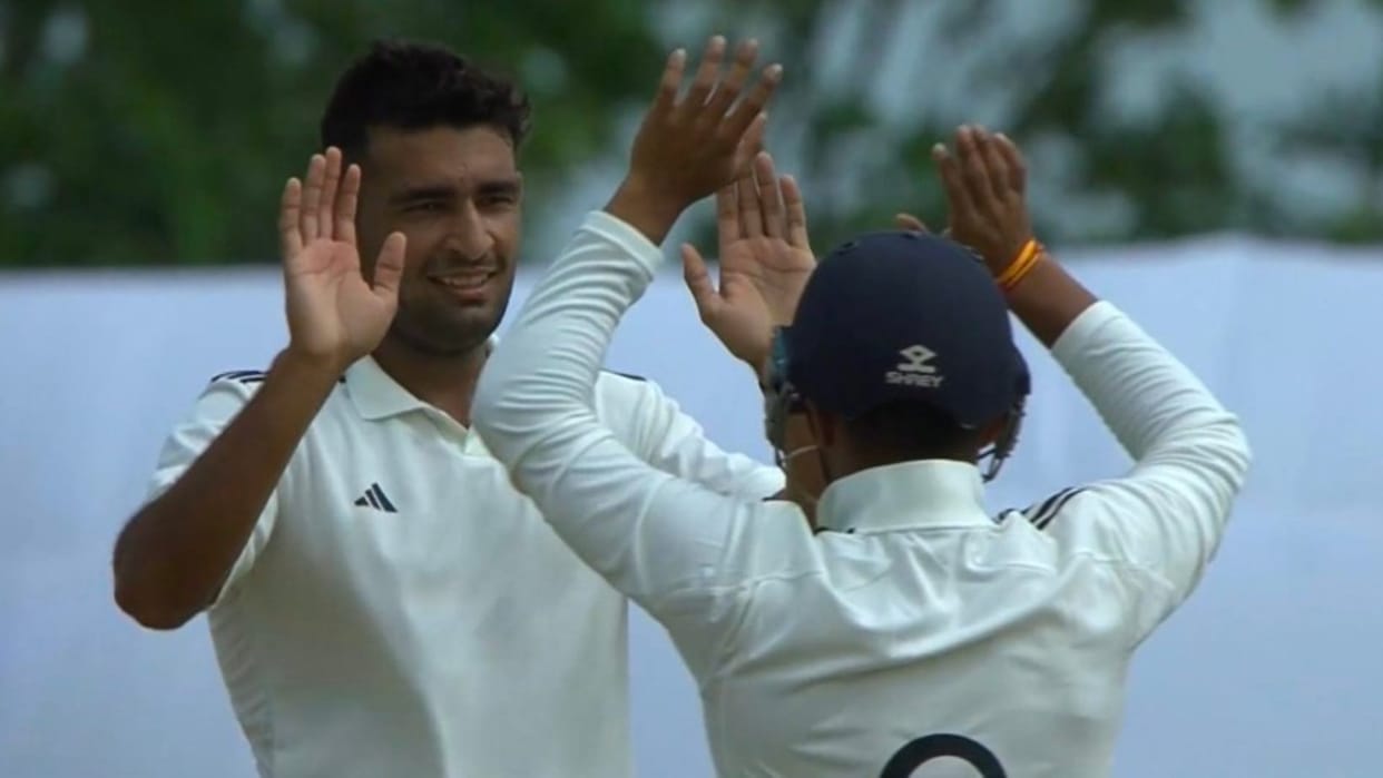 Duleep Trophy: India A won the match by 186 runs, India B vs India C match drawn, Kamboj got eight wickets