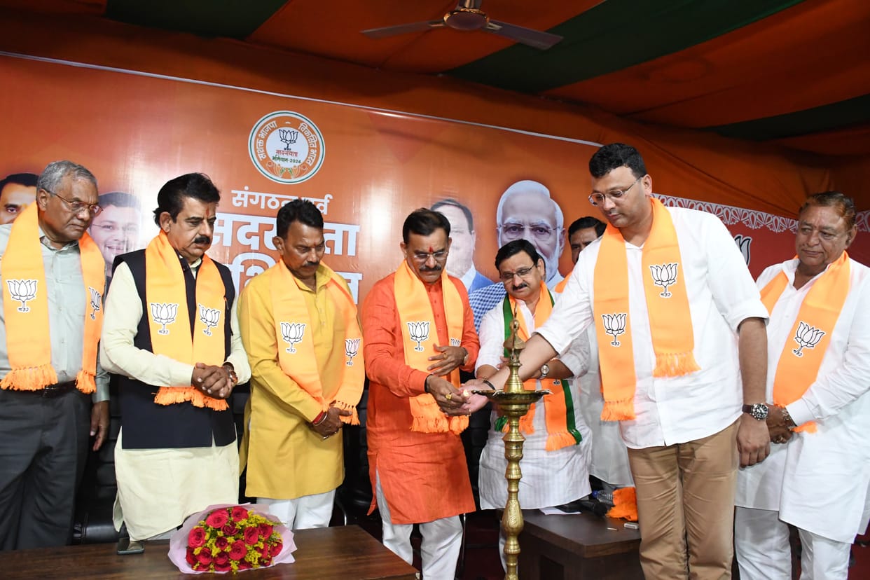 Indore: BJP state president VD Sharma said - BJP's membership campaign is not to get power.