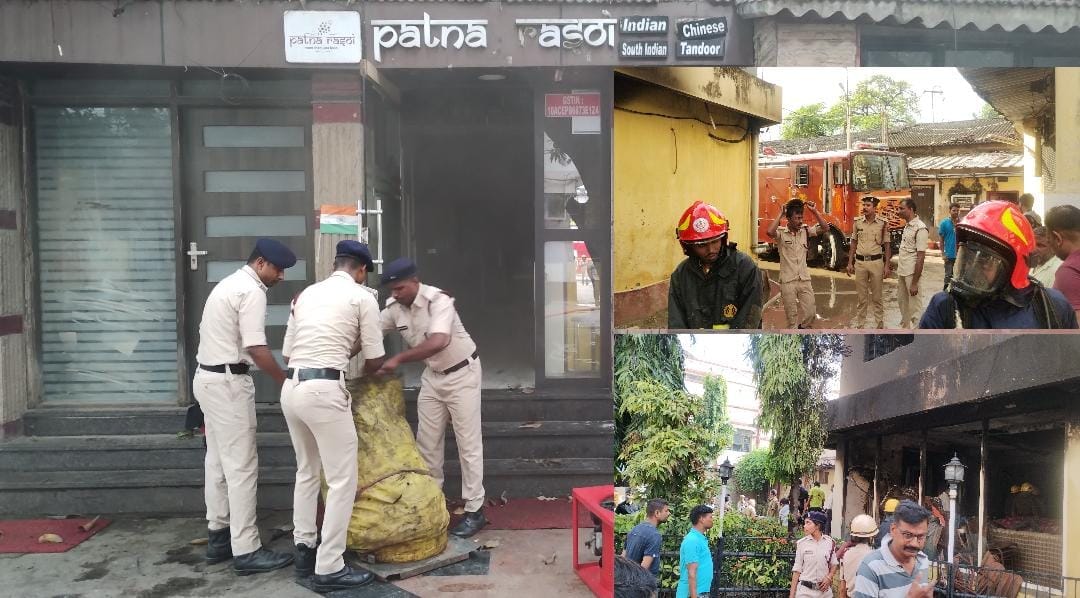 Bihar news: Massive fire in Patna's famous Marwari Vasa, chaos on Fraser Road; fire in hotel