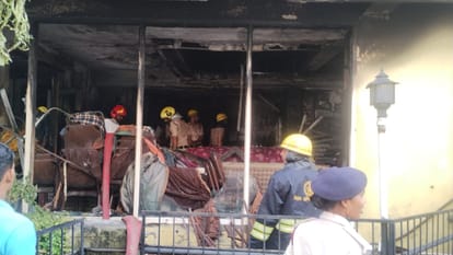Bihar news: Massive fire in Patna's famous Marwari Vasa, chaos on Fraser Road; fire in hotel