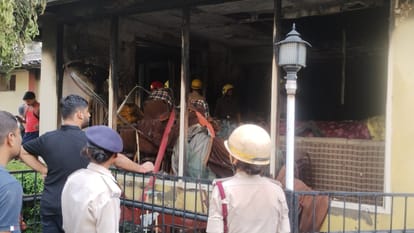 Bihar news: Massive fire in Patna's famous Marwari Vasa, chaos on Fraser Road; fire in hotel
