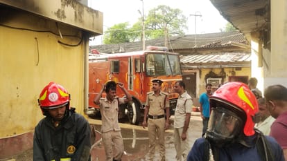 Bihar news: Massive fire in Patna's famous Marwari Vasa, chaos on Fraser Road; fire in hotel