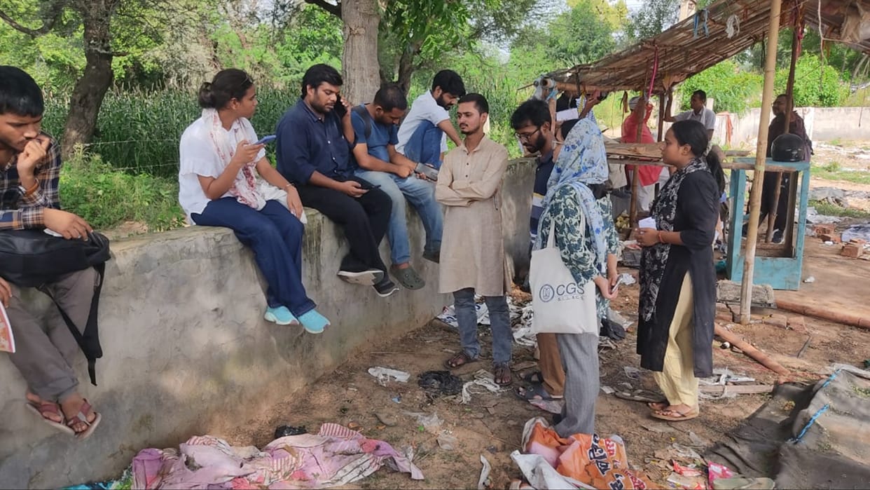 Haryana: Sabir massacre... JNU student union and communist delegation visited Charkhi Dadri