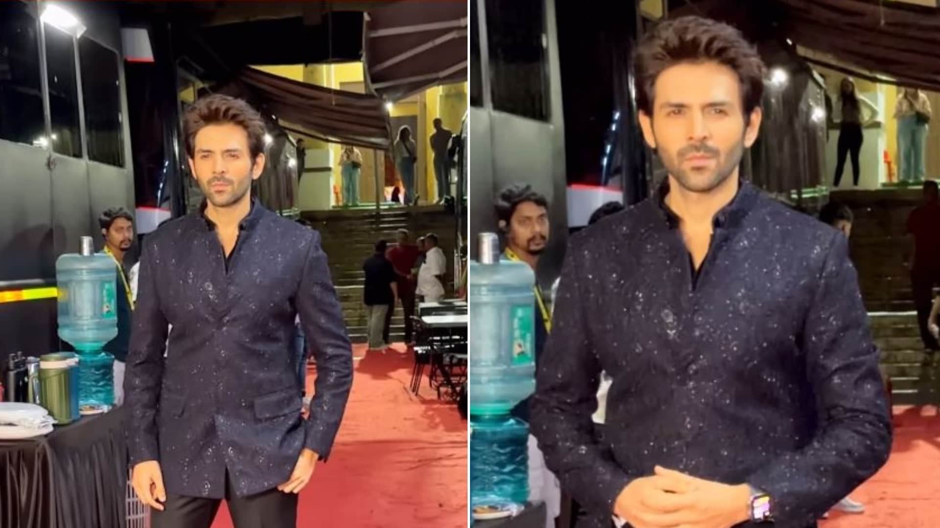 Kartik Aaryan Humble Gesture At Bhool Bhulaiyaa 3 Promotions Wins Hearts Fans Reaction shoots new more songs