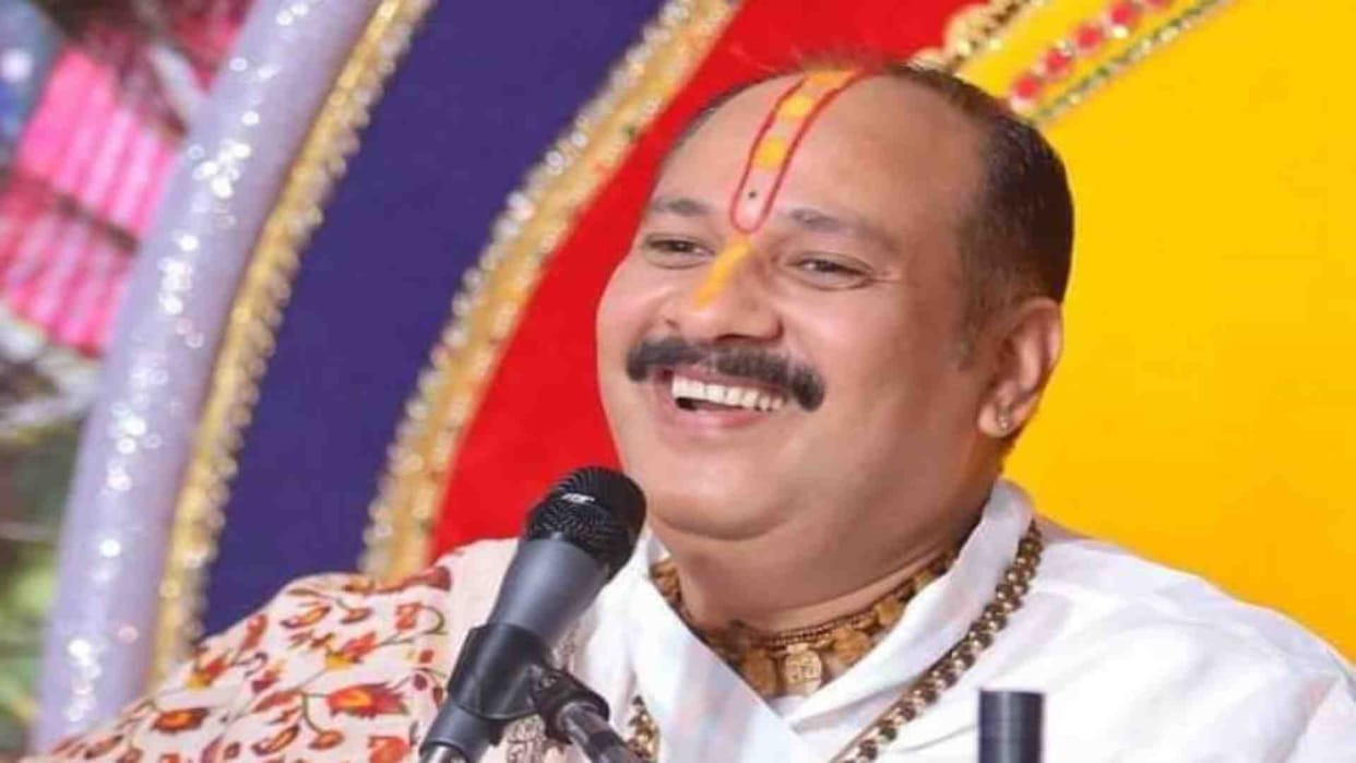 Sehore News: Story teller Pradeep Mishra narrated Gajendra Moksha story