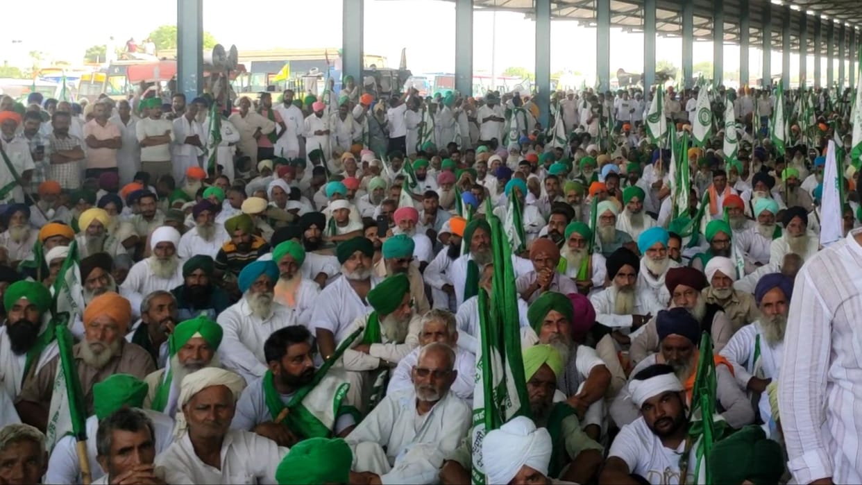 Farmers Mahapanchayat: Abhimanyu said - BJP's problem is not with tractor-trolley but with farmers